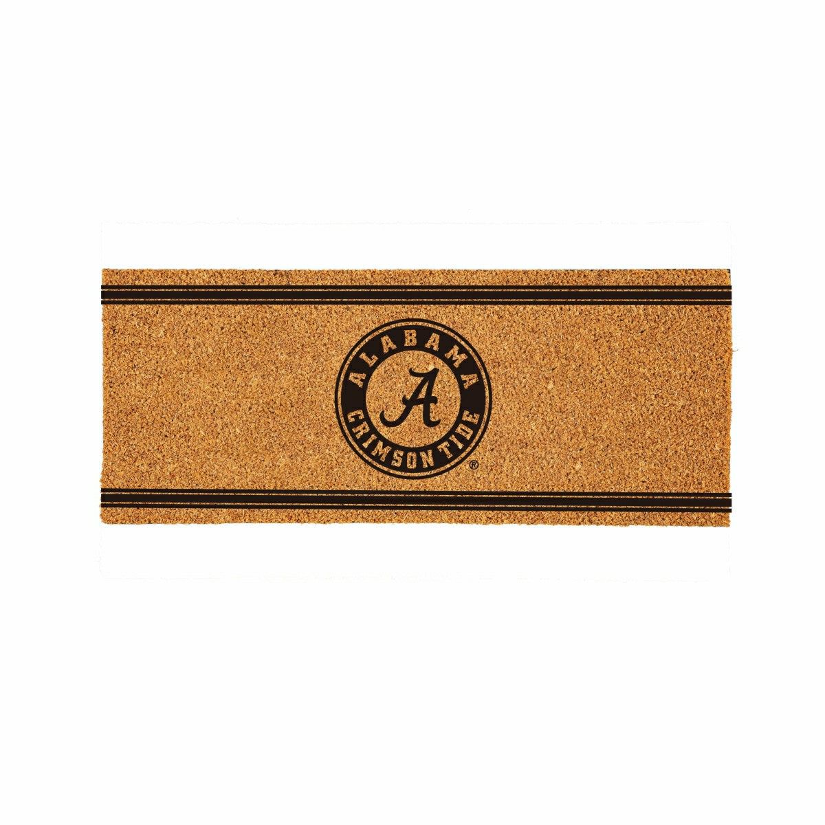 University of Alabama Extra Large One Color Coir Mat, 60"x24", Collegiate