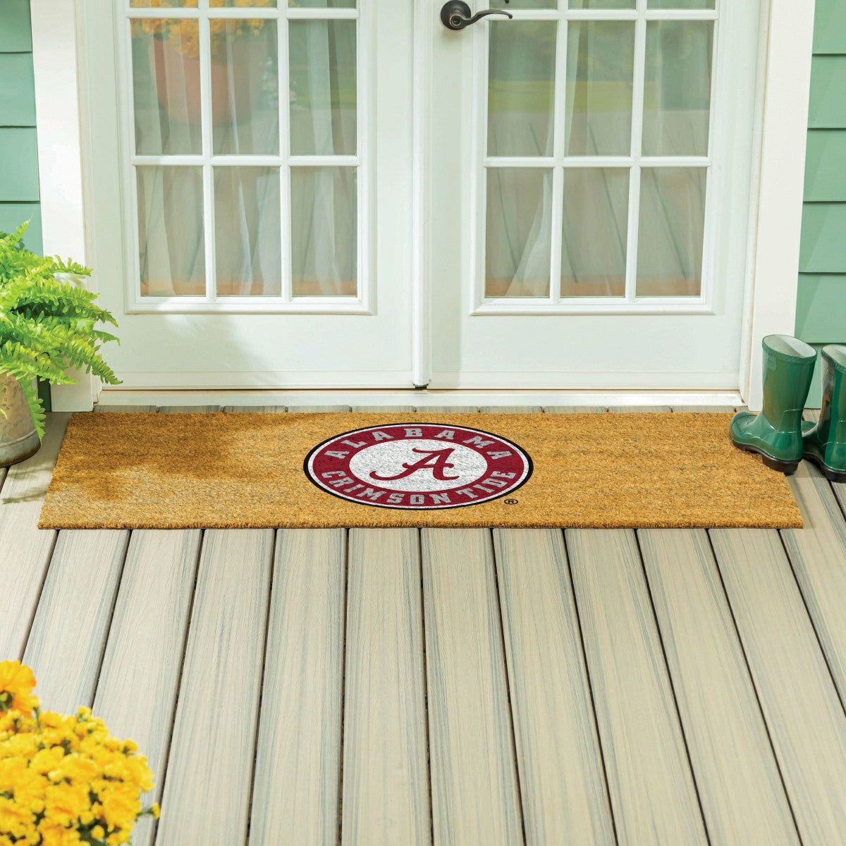 University of Alabama Extra Large Full Color Coir Mat, 60"x24", Collegiate