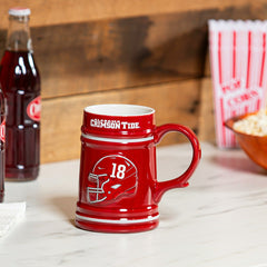 University of Alabama Ceramic Stein Cup, 24oz, Collegiate, Home