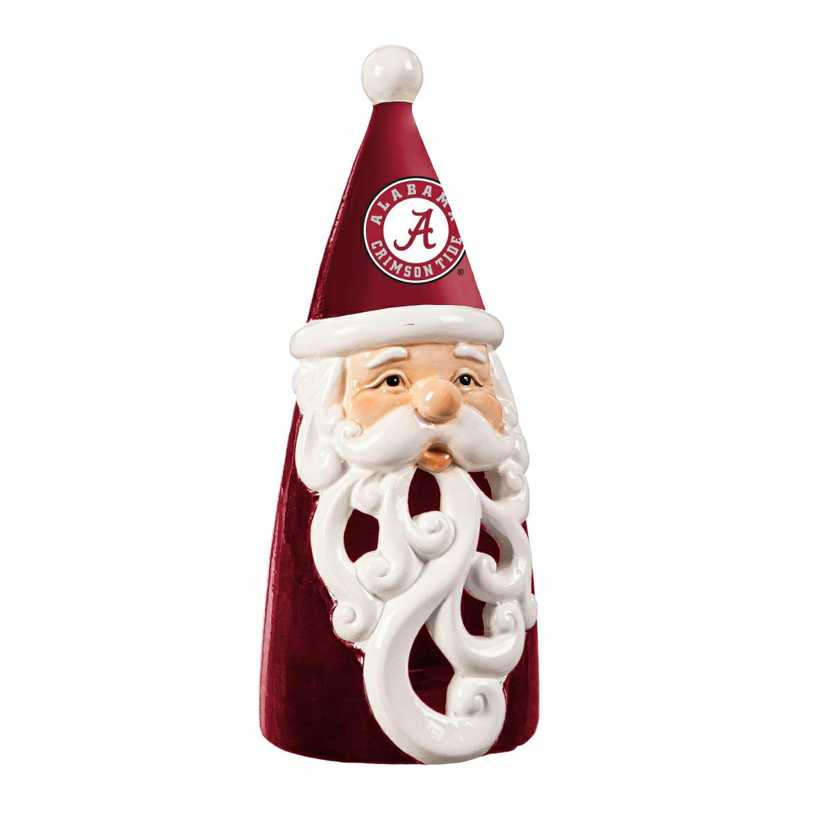 University of Alabama Santa LED Statuary, 8", Collegiate, Home