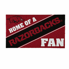 University of Arkansas, PVC Mat COLOR, Home of a Fan, Collegiate