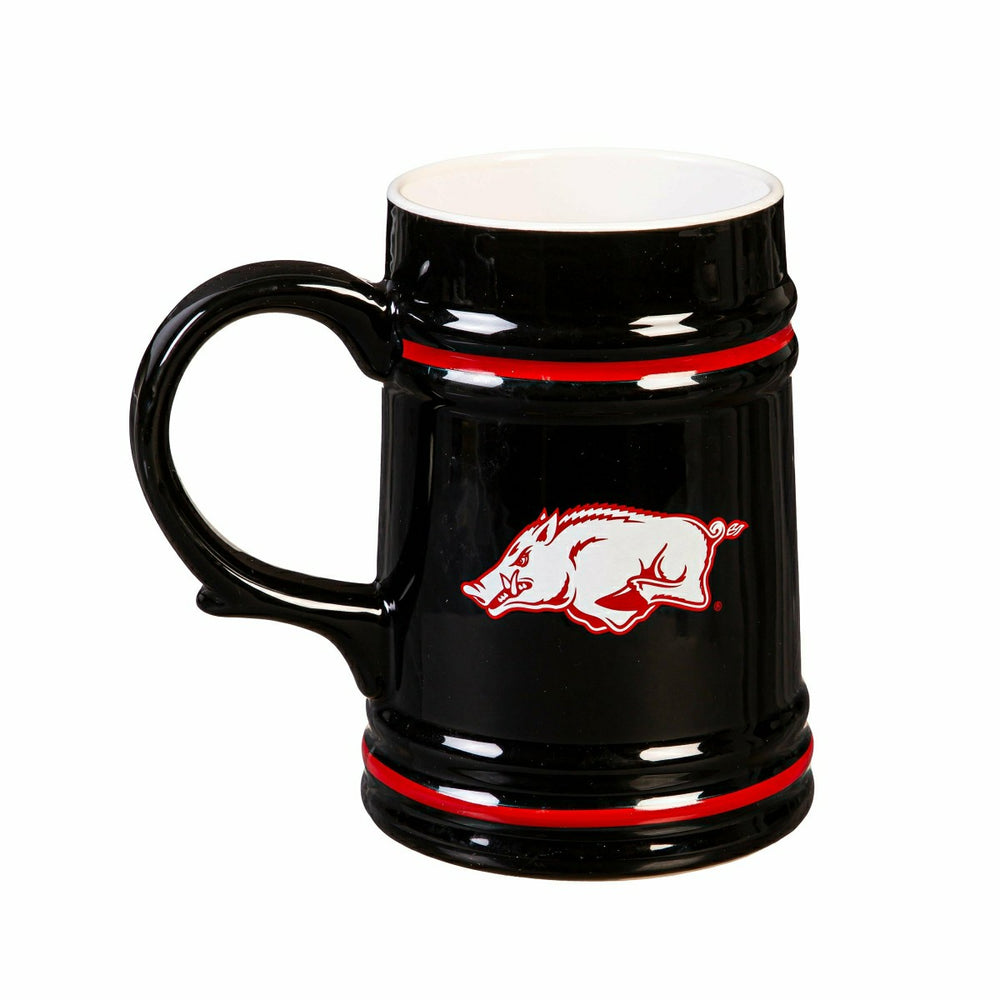 University of Arkansas Ceramic Stein Cup, 24oz, Collegiate, Home