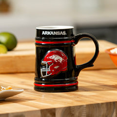 University of Arkansas Ceramic Stein Cup, 24oz, Collegiate, Home