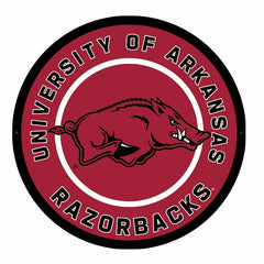 LED Wall Decor, Round, University of Arkansas, Collegiate, Home