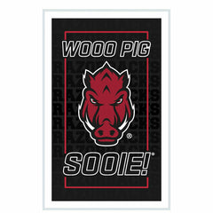 University of Arkansas College Rectangle Neolite LED Decor, Collegiate, Home