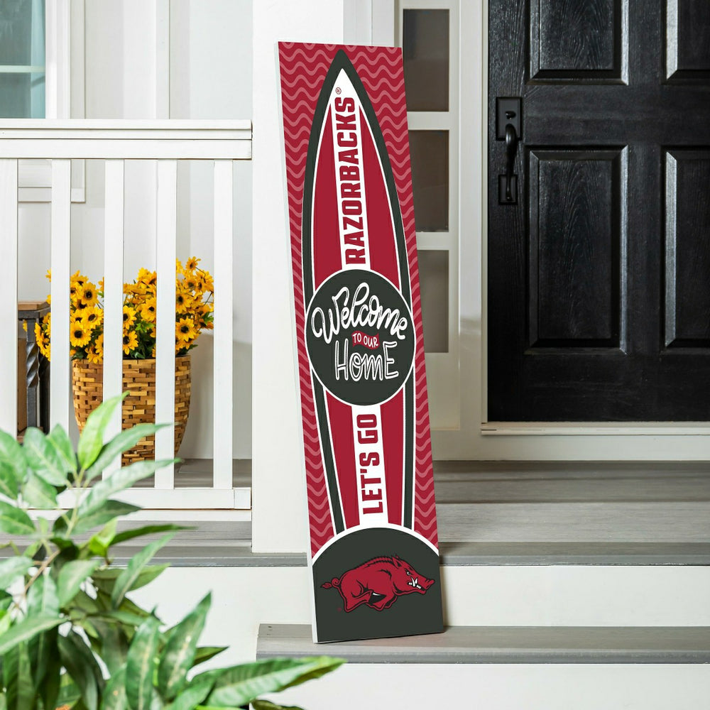 University of Arkansas Summer Seasonal Surfboard ECM Exclusive 47" Sin, Collegiate, Home