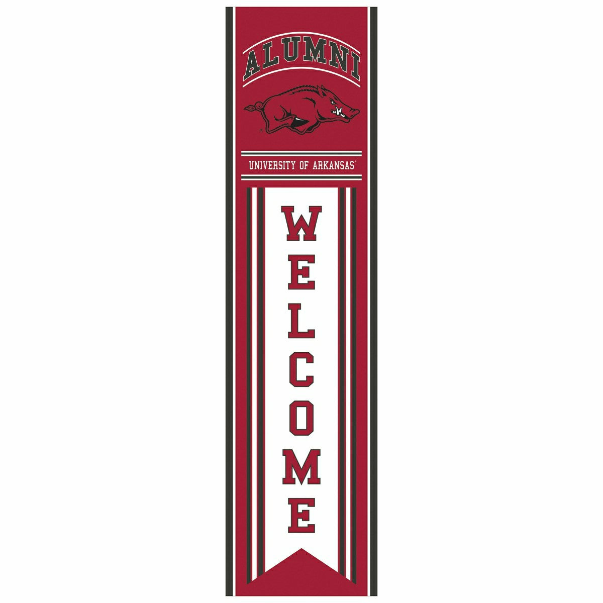 University of Arkansas Alumni Single Sided Large Leaner, 46", Collegiate, Home