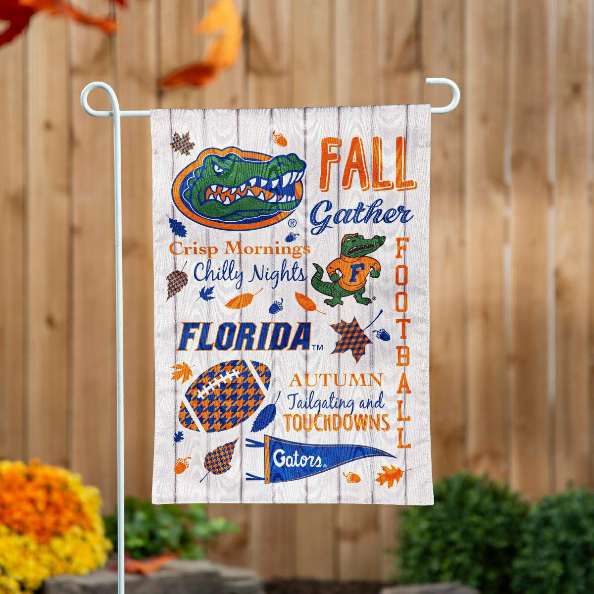 University of Florida, Moire Flag, GDN, Fall Seasonal, Collegiate, Home
