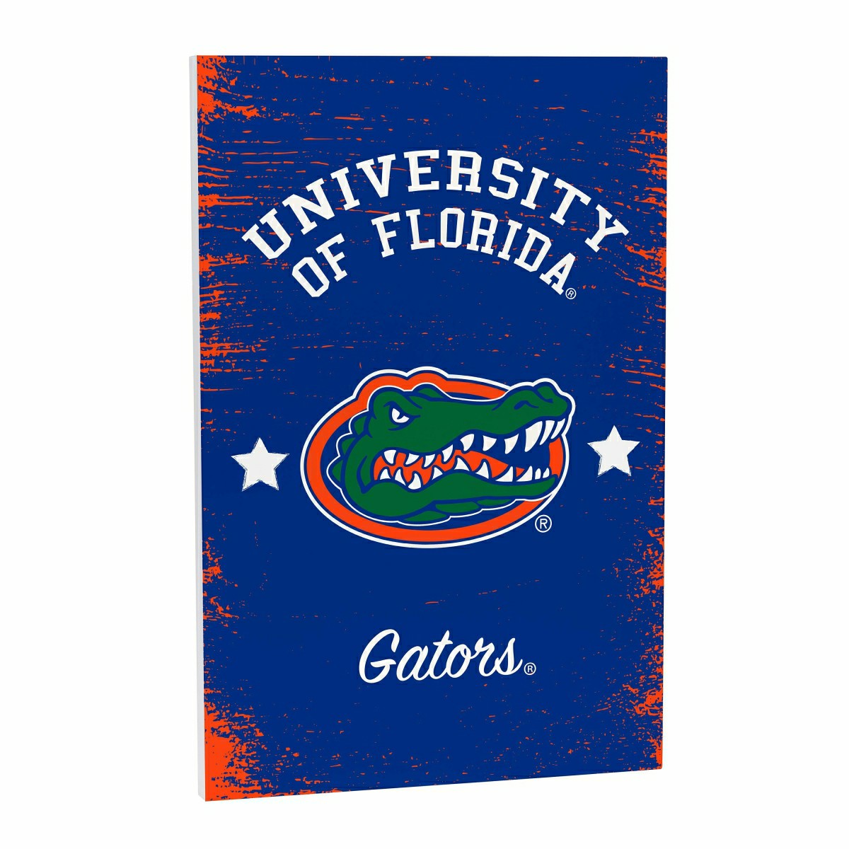 University of Florida Wood Wall Sign, 16x24, Collegiate, Home