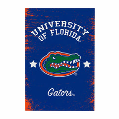 University of Florida Wood Wall Sign, 16x24, Collegiate, Home