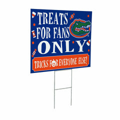 University of Florida Yard Sign, Halloween Treats for Fans, Collegiate, Home