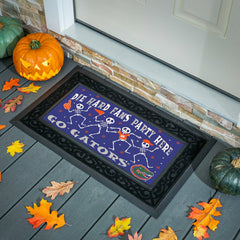 University of Florida Flocked Coir Halloween Sassafras Switch Mat, 22", Collegiate