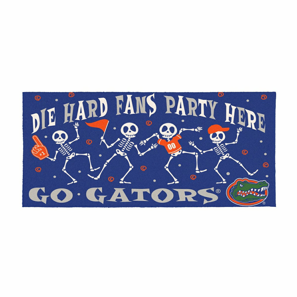 University of Florida Flocked Coir Halloween Sassafras Switch Mat, 22", Collegiate