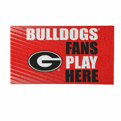 University of Georgia Fan Mat, 28"x16", Collegiate
