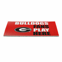 University of Georgia Fan Mat, 28"x16", Collegiate