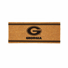 University of Georgia Extra Large One Color Coir Mat, 60"x24", Collegiate
