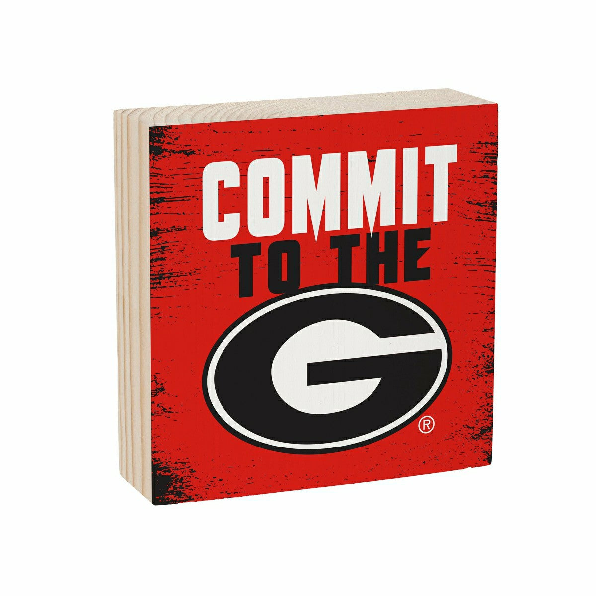 University of Georgia Plock, Down Home Fans, 6x6, Collegiate, Home