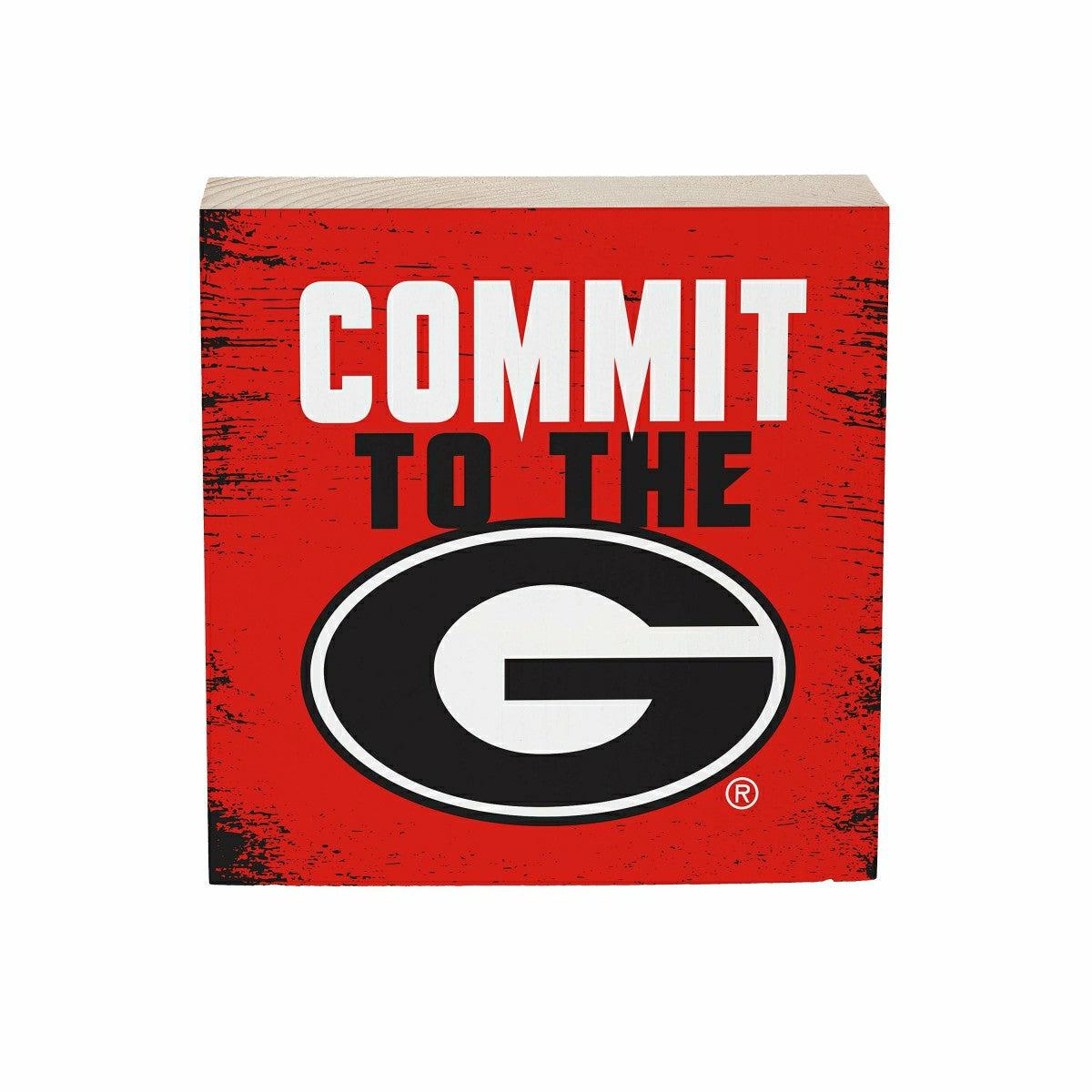 University of Georgia Plock, Down Home Fans, 6x6, Collegiate, Home