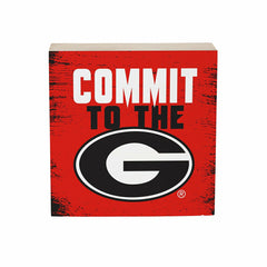 University of Georgia Plock, Down Home Fans, 6x6, Collegiate, Home