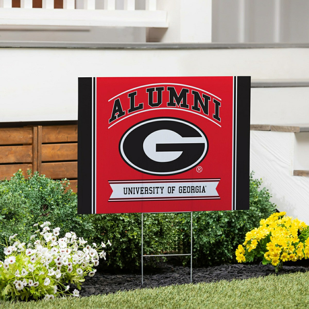University of Georgia Coroplast Yard Sign Alumni, Collegiate, Home