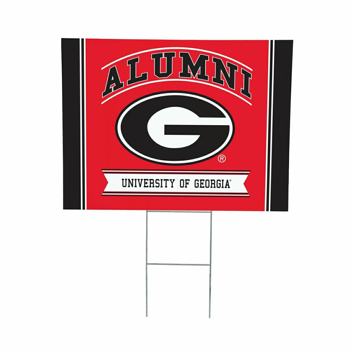 University of Georgia Coroplast Yard Sign Alumni, Collegiate, Home
