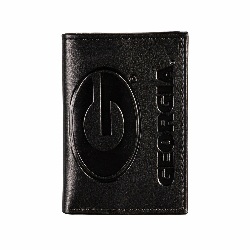 University of Georgia, Tri-Fold Wallet, Black, Collegiate, Home