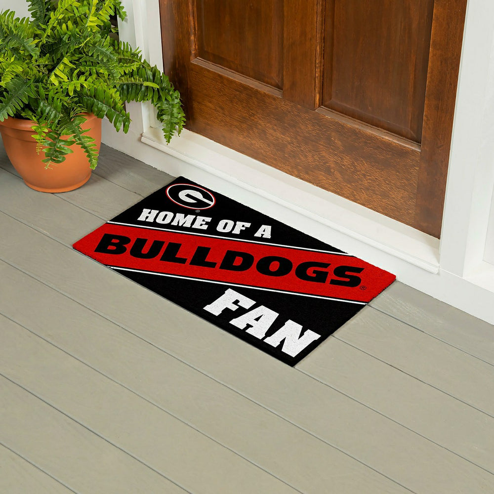 University of Georgia, PVC Mat COLOR, Home of a Fan, Collegiate