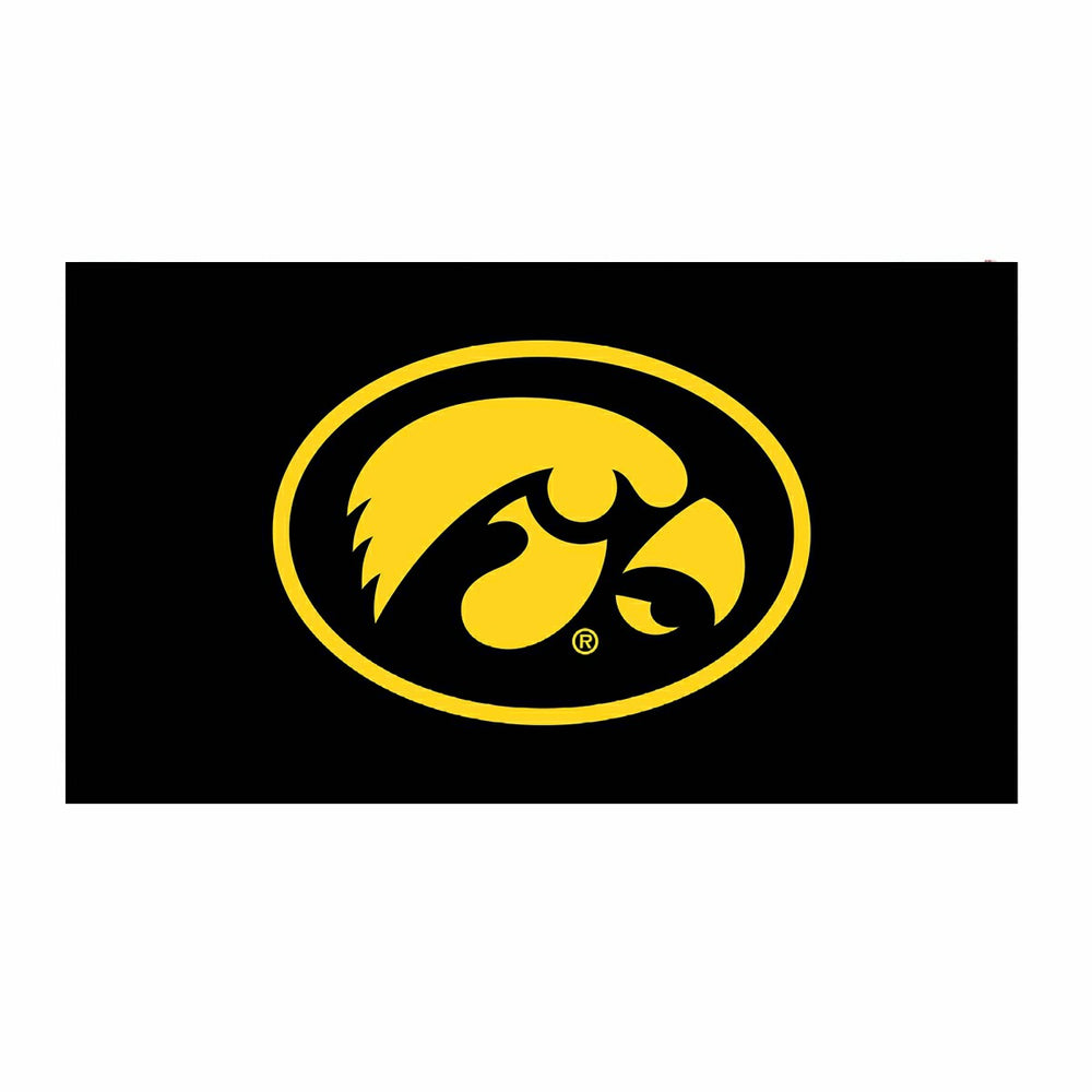 Full Color PVC Mat, 16" x 28", University of Iowa, Collegiate