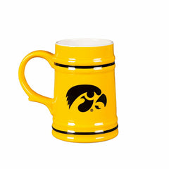 University of Iowa Ceramic Stein Cup, 24oz, Collegiate, Home