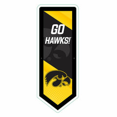 LED Wall Decor, Pennant, University of Iowa, Collegiate, Home