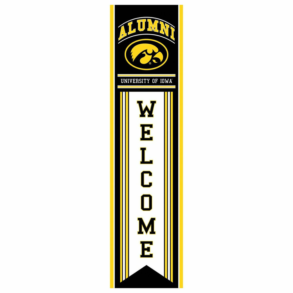 University of Iowa Alumni Single Sided Large Leaner, 46", Collegiate, Home