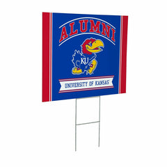 University of Kansas Coroplast Yard Sign Alumni, Collegiate, Home
