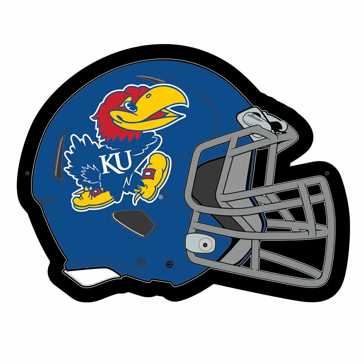 LED Wall Decor, Helmet, University of Kansas, Collegiate, Home