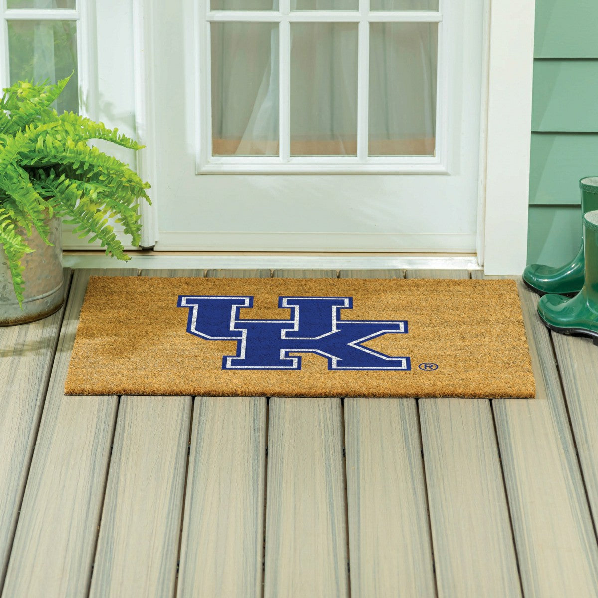 University of Kentucky Large Full Color Coir Mat, 36"x24", Collegiate