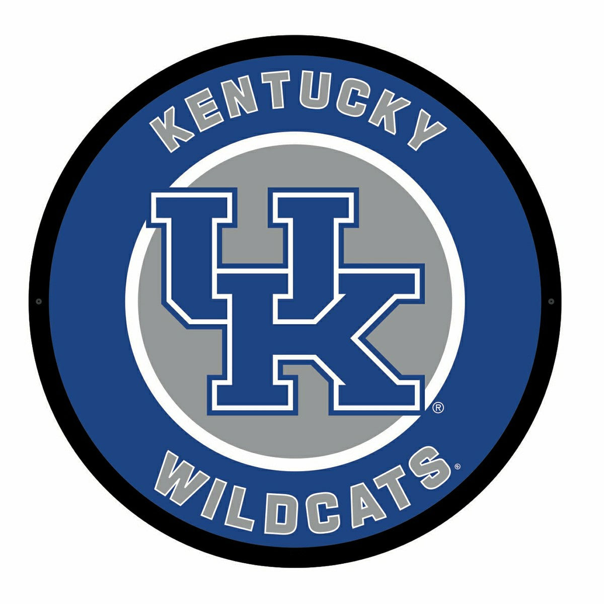 LED Wall Decor, Round, University of Kentucky, Collegiate, Home