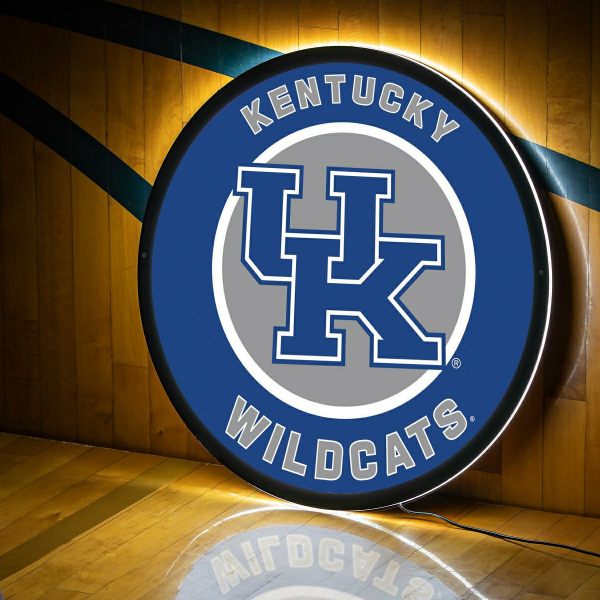 LED Wall Decor, Round, University of Kentucky, Collegiate, Home