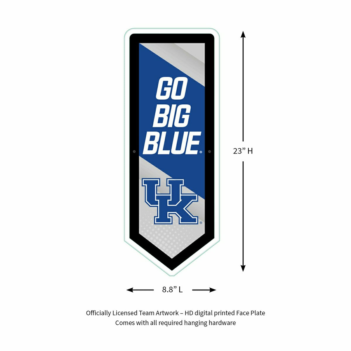 LED Wall Decor, Pennant, University of Kentucky, Collegiate, Home