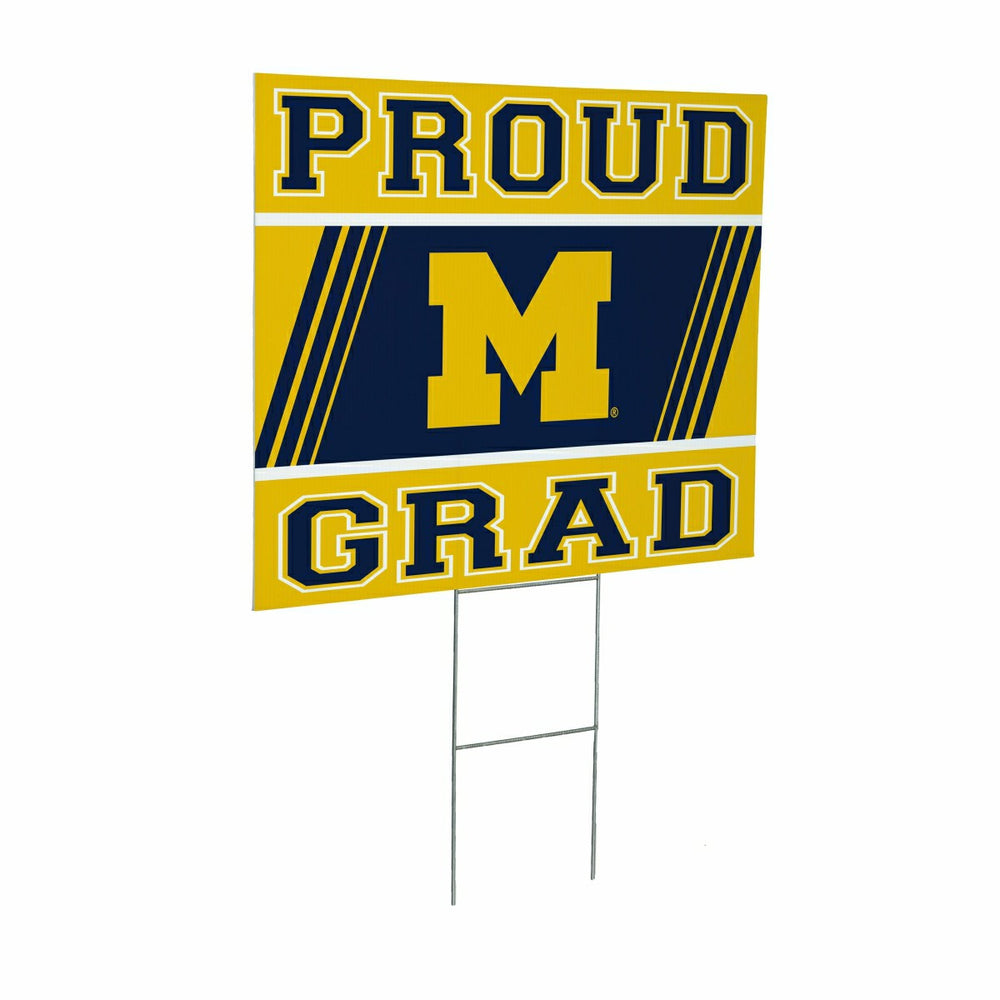 University Of Michigan Coroplast Yard Sign Graduate, Collegiate, Home