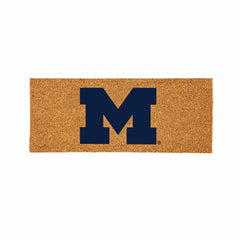 University Of Michigan Extra Large Full Color Coir Mat, 60"x24", Collegiate