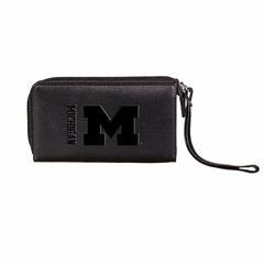 Wristlet Wallet, Black, University Of Michigan, Collegiate, Home