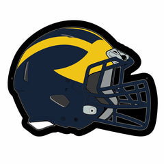 LED Wall Decor, Helmet, University Of Michigan, Collegiate, Home