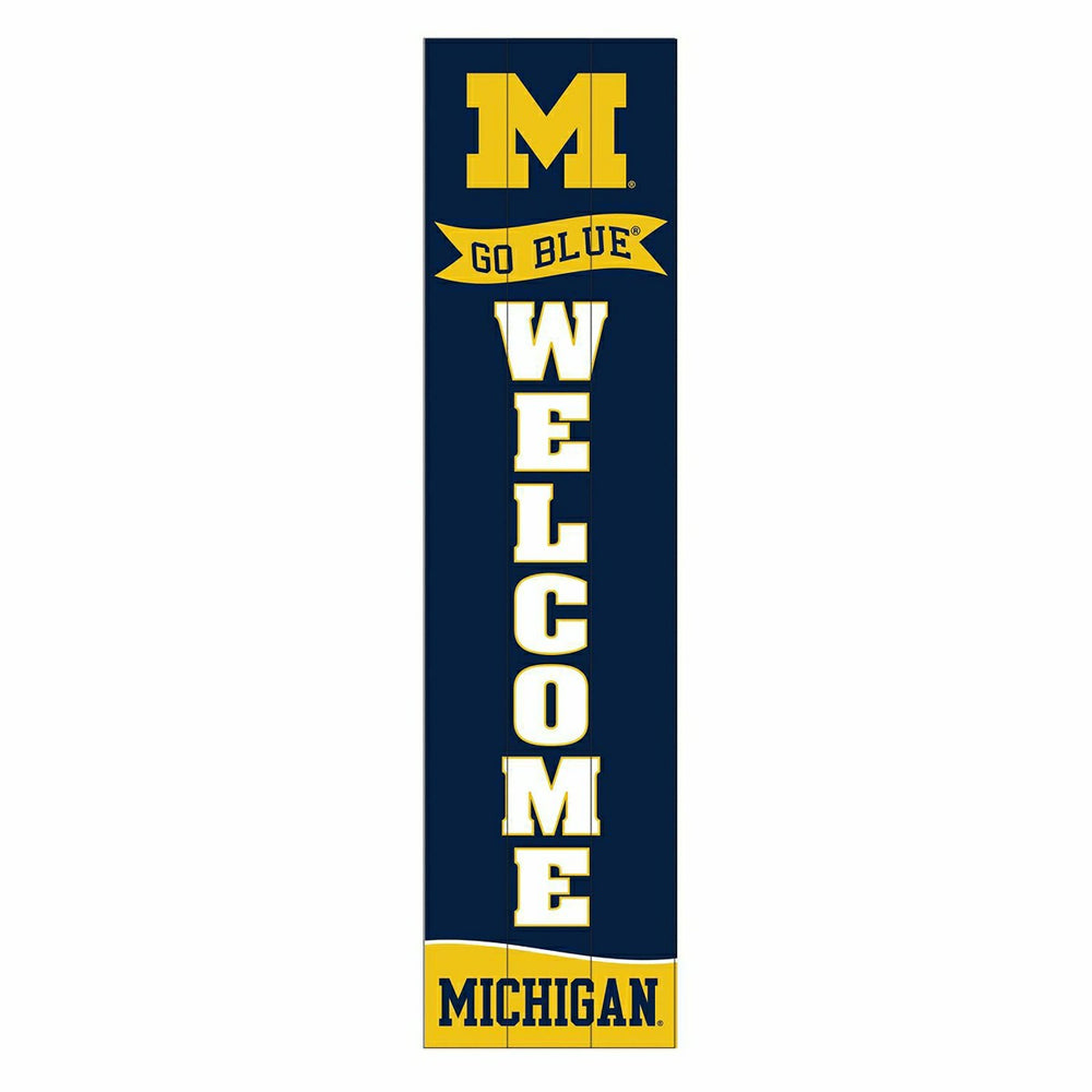 University Of Michigan Large Single Sided Leaner, 46", Collegiate, Home