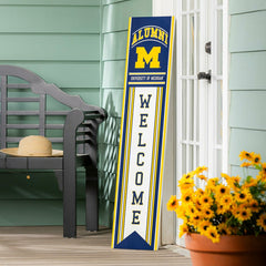 University Of Michigan Alumni Single Sided Large Leaner, 46", Collegiate, Home