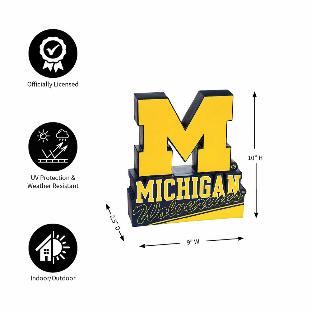 University Of Michigan, Mascot Statue, Collegiate, Home