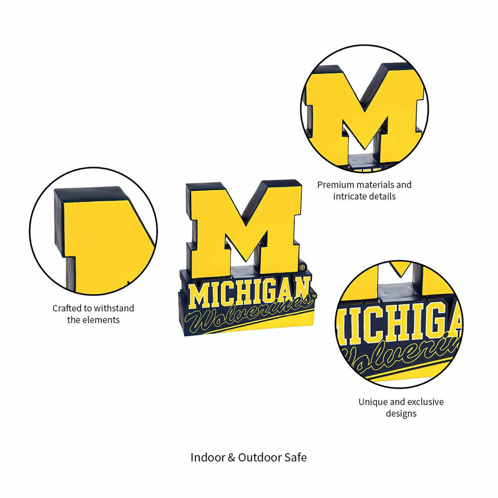 University Of Michigan, Mascot Statue, Collegiate, Home