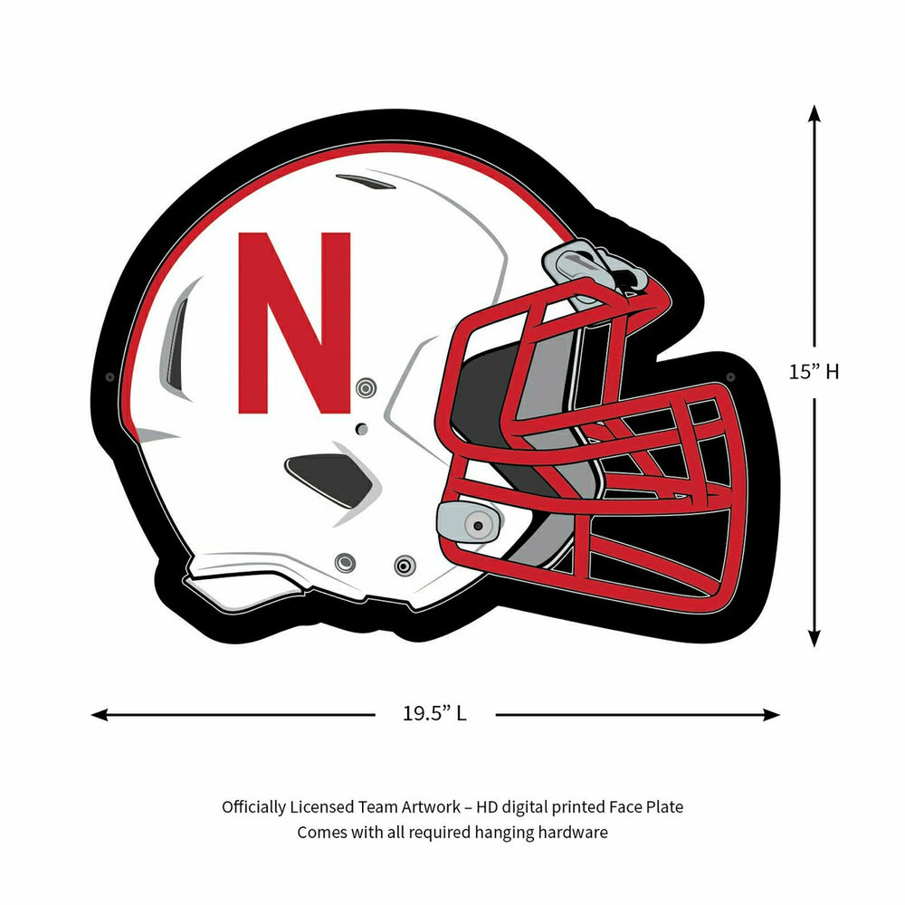 LED Wall Decor, Helmet, University of Nebraska, Collegiate, Home