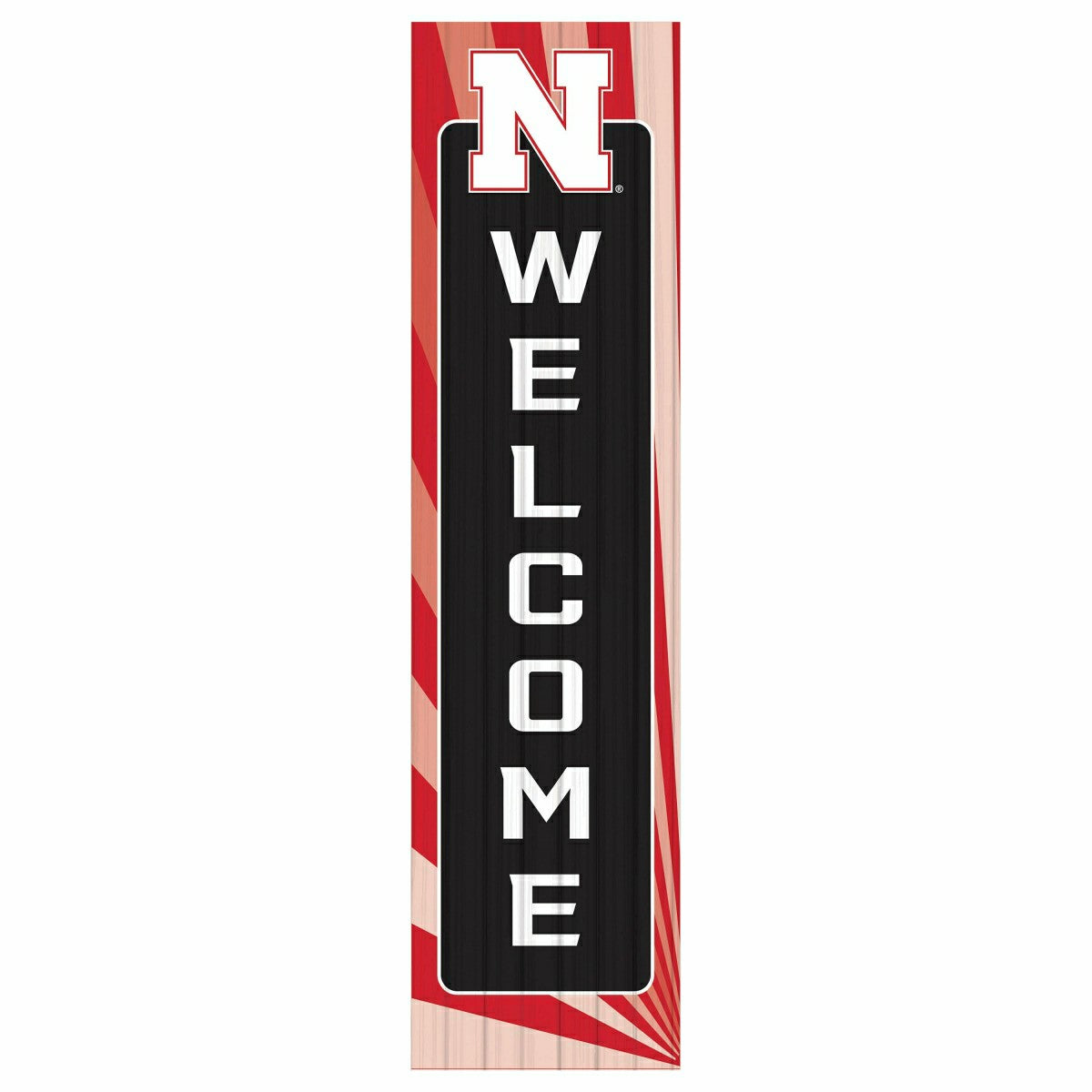 University of Nebraska Summer Seasonal Single Sided Large Leaner, 46", Collegiate, Home