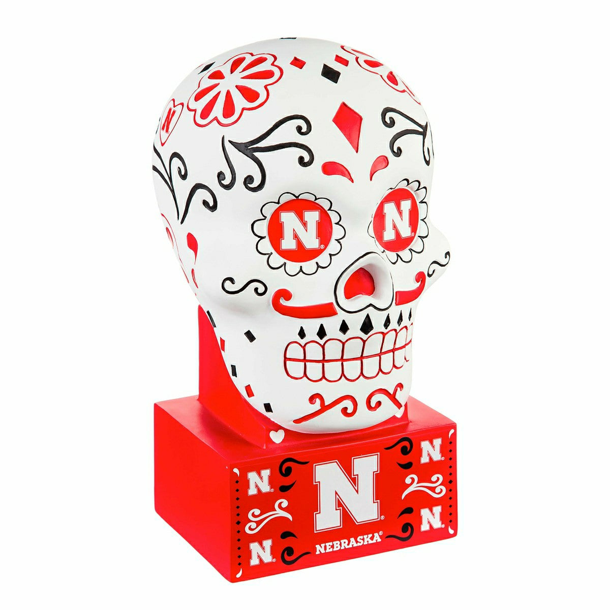 University of Nebraska, Sugar Skull Statue, Collegiate, Home