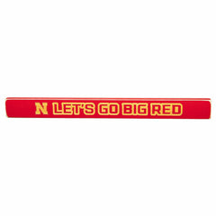 University of Nebraska Engraved Wood Sign, 1.5" x 18", Collegiate, Home