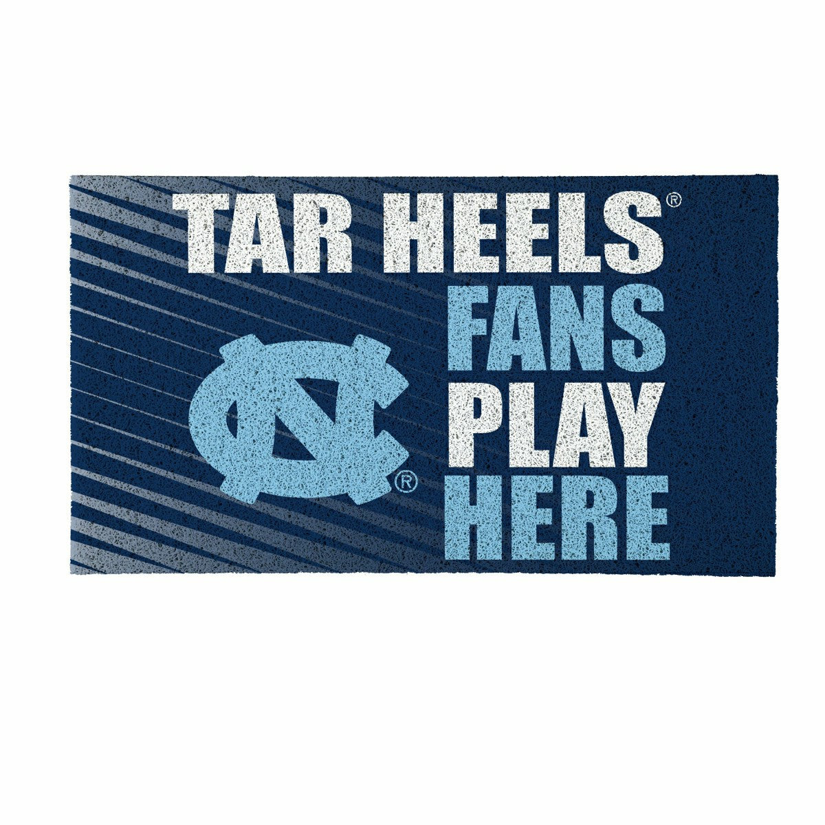 University of North Carolina Fan Mat, 28"x16", Collegiate